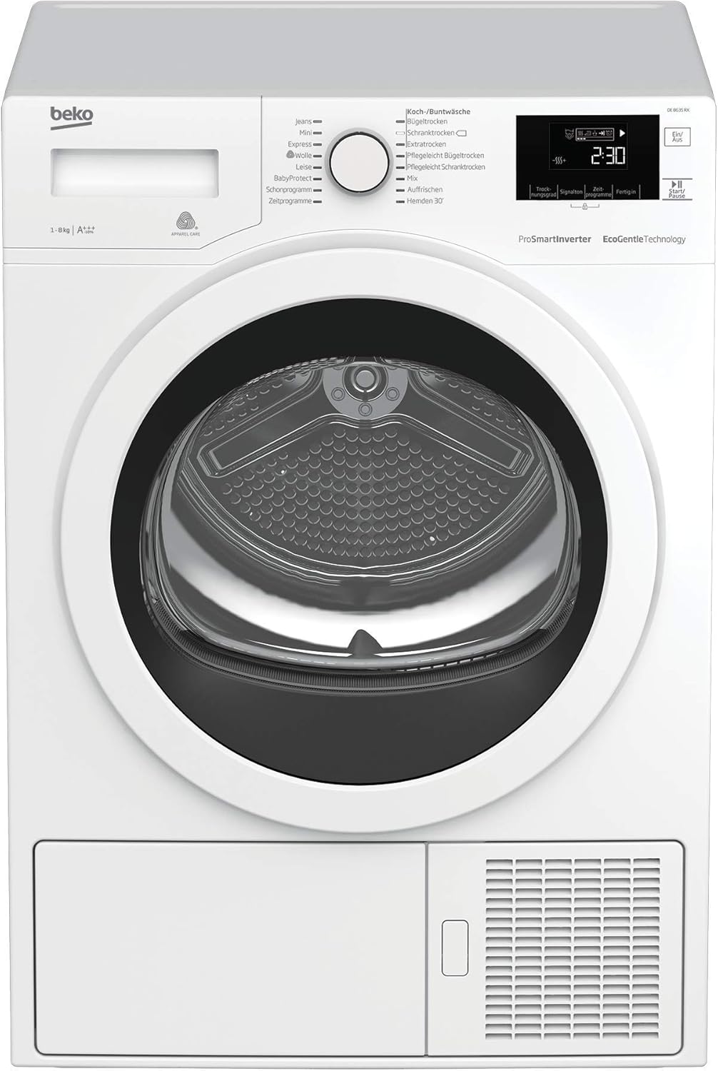 Beko DE8635RX Wämepumpentrockner