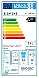 Siemens WT7WH540 Wärmepumpentrockner / A+++ / 160 kWh/Jahr / Weiß / 148 UpM / SoftDry Trommel - 7